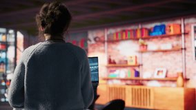 Customer service agents using AI technology to track customer shipping parcels. Call center office workers using artificial intelligence software to track package deliveries - Powered by Shutterstock - Get 15% off with code: PIKWIZARD15