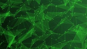 abstract green plexus motion background. Plexus background with moving lines and dots, abstract futuristic network background - Powered by Shutterstock - Get 15% off with code: PIKWIZARD15