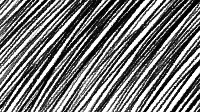 Pastel pencil texture background 4K stop motion video. Abstract hand drawn doodle sketch lines backdrop loop animation. Stroke scribble freehand drawing overlay 