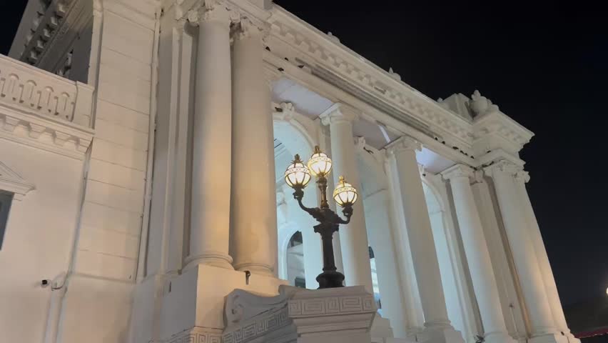 Basantapur Durbar Square at night glows with golden temple lights, reflecting history and culture. The quiet ambiance, flickering oil lamps, and ancient architecture create a magical charm.