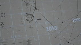 Animation of green line graph with percentage over digital network and profile icons. Data, analytics, statistics, finance, connectivity, interface - Powered by Shutterstock - Get 15% off with code: PIKWIZARD15