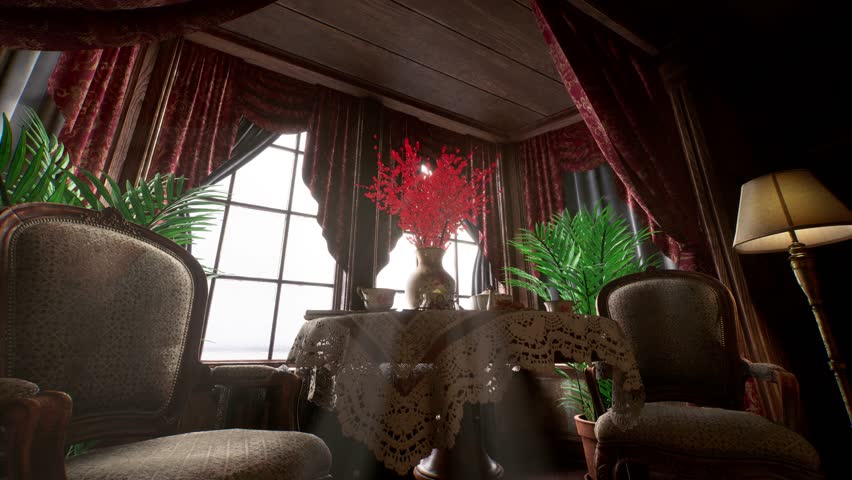super cool 3d classic old house