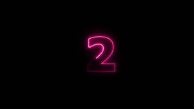 Two text animation with neon light background, 4k. - Powered by Shutterstock - Get 15% off with code: PIKWIZARD15