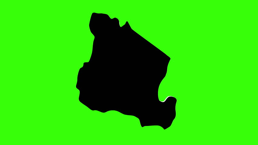 green screen map of Essex County in New Jersey