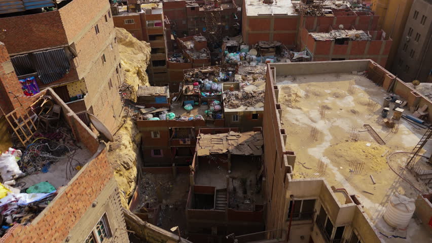 City Of Garbages In Cairo