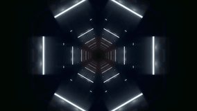 Futuristic Sci-Fi Tunnel – Dark Neon Cyber Corridor - Powered by Shutterstock - Get 15% off with code: PIKWIZARD15