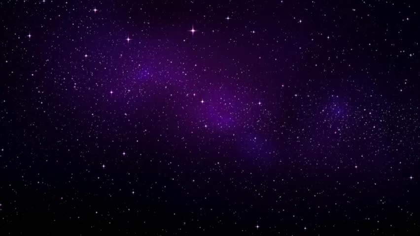 A mesmerizing dark purple background filled with countless glittering stars. A perfect cosmic scene for backgrounds, wallpapers, and space-themed designs.