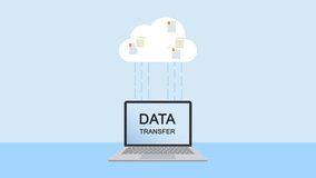 Cloud computing transfer Files From computer Animation - Powered by Shutterstock - Get 15% off with code: PIKWIZARD15