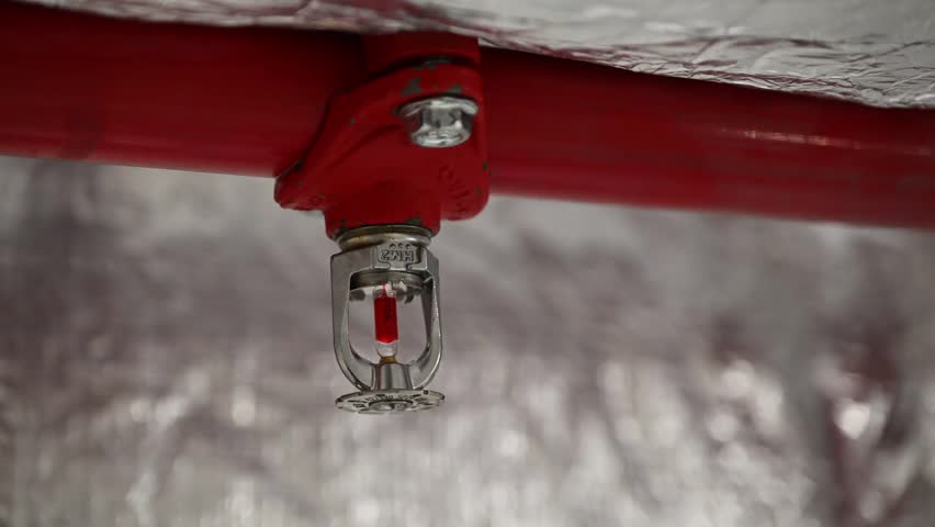 Industrial fire protection system, automatic fire extinguishing