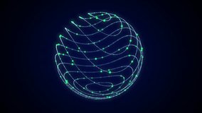Futuristic sphere made of particles for connect network. Flow of particle in cyberspace. Space energy concept. 3D rendering.	 - Powered by Shutterstock - Get 15% off with code: PIKWIZARD15