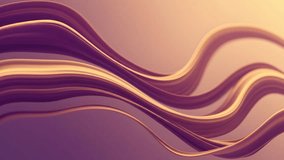 Abstract Flowing Wave Background with Soft Gradient Curves. Elegant abstract wave texture with smooth flowing lines and soft color gradients, ideal for modern designs and backgrounds. 4K Looped - Powered by Shutterstock - Get 15% off with code: PIKWIZARD15