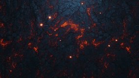 Melting lava with glowing magma and flying embers - Powered by Shutterstock - Get 15% off with code: PIKWIZARD15