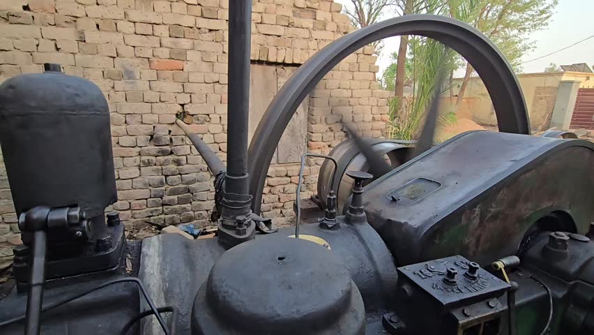 Vintage Ruston Hornsby Engine Old Diesel Engine Technology