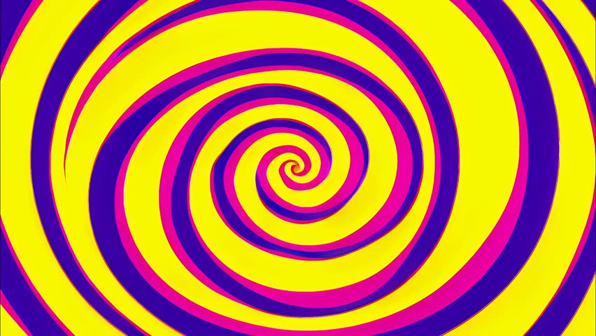 Cartoon-style animated spiral and radial pattern in vibrant colors. Hypnotic, abstract, and high-energy motion graphics perfect for dynamic backgrounds, comic-style effects, and psychedelic visuals.