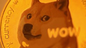 Dogecoin macro coin showing Shiba Inu face with word WOW
 - Powered by Shutterstock - Get 15% off with code: PIKWIZARD15