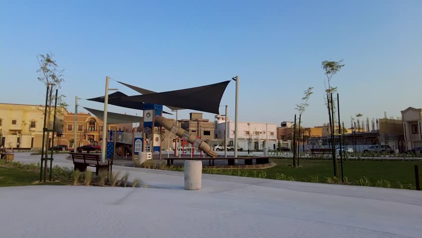 Al-Bahja Park in Dammam, Saudi Arabia