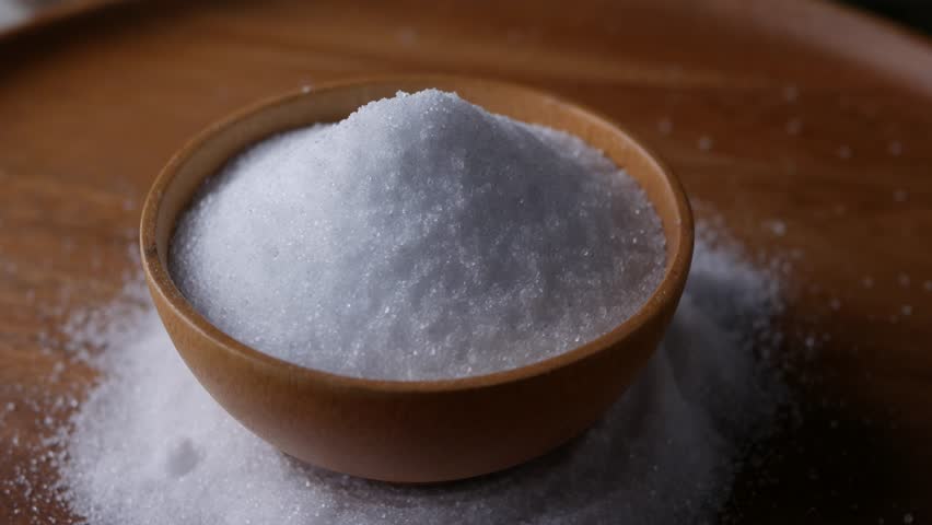 Erythritol a sugar substitutes sweetener for diet low-calorie food. healthy ingredient for diabetic.