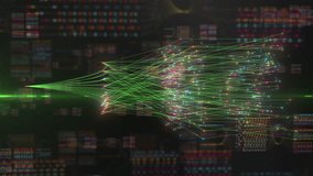 3D Animation Of Deep Neural Networks With Colorful Nodes Simulating Digital Brain Activity. Artificial Intelligence Concept For Virtual Thinking Systems. - Powered by Shutterstock - Get 15% off with code: PIKWIZARD15