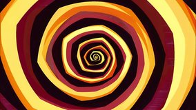 Cartoon-style animated spiral and radial pattern in vibrant colors. Hypnotic, abstract, and high-energy motion graphics perfect for dynamic backgrounds, comic-style effects, and psychedelic visuals. - Powered by Shutterstock - Get 15% off with code: PIKWIZARD15