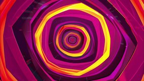 Cartoon-style animated spiral and radial pattern in vibrant colors. Hypnotic, abstract, and high-energy motion graphics perfect for dynamic backgrounds, comic-style effects, and psychedelic visuals. - Powered by Shutterstock - Get 15% off with code: PIKWIZARD15