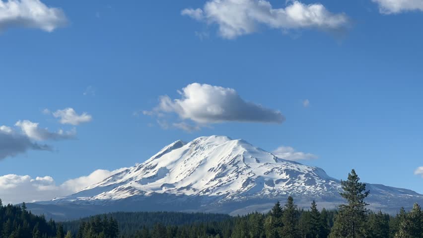 Mount Adams Cloud Timelapse Summer