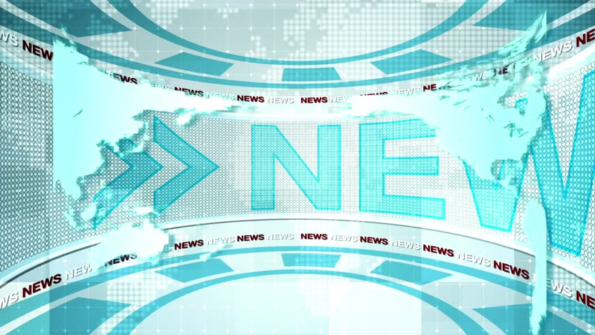 Breaking News Background News studio Background Broadcast Graphics Title Seamless Loop Update. Digital World Map News Intro Tv news studio set 3D VFX