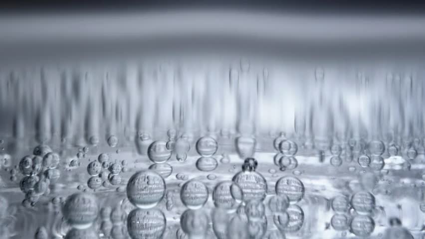 3d abstract video transparent essence in lab. 3D  cosmetic