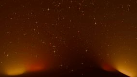 abstract background with stars, Golden Dustfall: Warm Particle Rain on Amber Sky, Shimmering Light Loop, Radiant Background - Powered by Shutterstock - Get 15% off with code: PIKWIZARD15