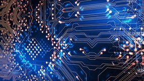 Animation of digital circuit board overlaying globe, showing global network connectivity. Technology, innovation, electronics, communication, cyberspace - Powered by Shutterstock - Get 15% off with code: PIKWIZARD15