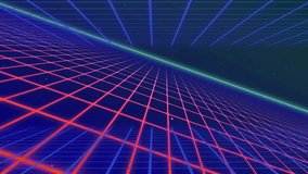 Glowing text YOU WIN! on retro grid background with animation effect. vintage, gaming, neon, 3D, typography, digital - Powered by Shutterstock - Get 15% off with code: PIKWIZARD15