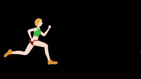 This is a video of a mixed relay in athletics. - Powered by Shutterstock - Get 15% off with code: PIKWIZARD15