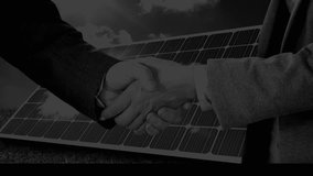 Displaying animation of data charts and graphs in monochrome on digital interface. Analytics, data visualization, statistics, trends, dashboard, analysis - Powered by Shutterstock - Get 15% off with code: PIKWIZARD15