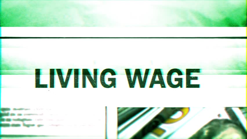 Living Wage economy-related newspaper headlines