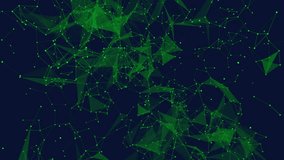 Animation of green geometric shapes and spheres forming abstract digital network. interconnected, futuristic, technology - Powered by Shutterstock - Get 15% off with code: PIKWIZARD15