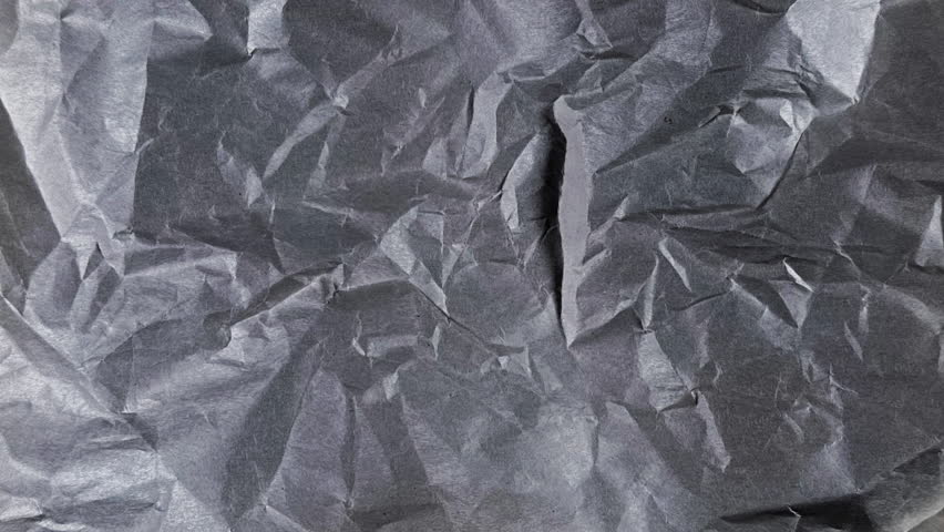 Old Grainy Crumpled Paper Stop Motion Animated Texture
