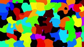 A flickering colorful puzzle pattern background features dynamic, vibrant puzzle-like shapes that shift and light up. - Powered by Shutterstock - Get 15% off with code: PIKWIZARD15