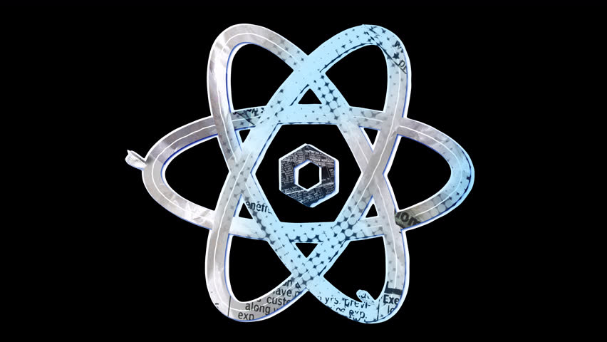 Science Atom animation - Isolated Paper-cut Element with alpha channel embedded. The part between the unfolding and folding part is loopable with the help of your editing software.