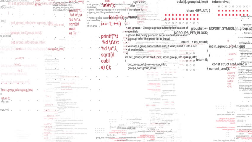 Fly through Programming hacker data text HUD . White 2GFX Technology infographic elements