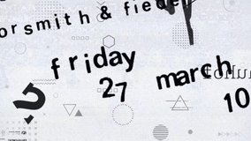 Abstract texture fast motion transition background with black and white random graphics - Powered by Shutterstock - Get 15% off with code: PIKWIZARD15