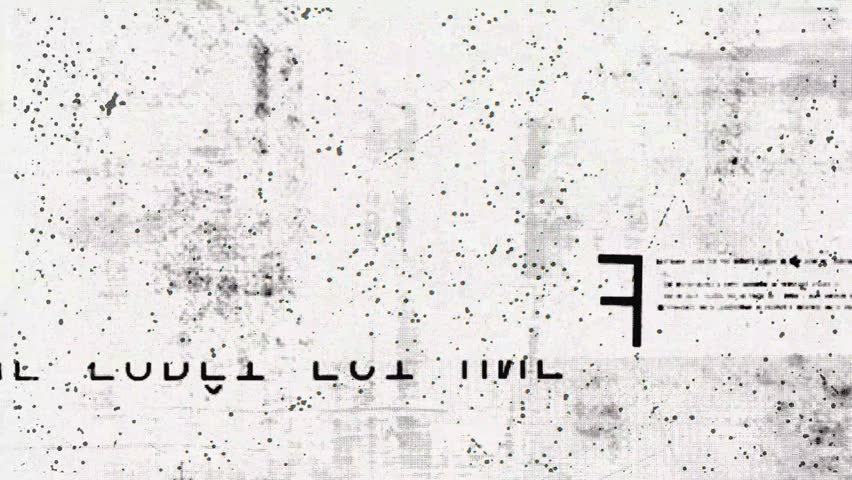 Grunge texture fast transition background video in black and white