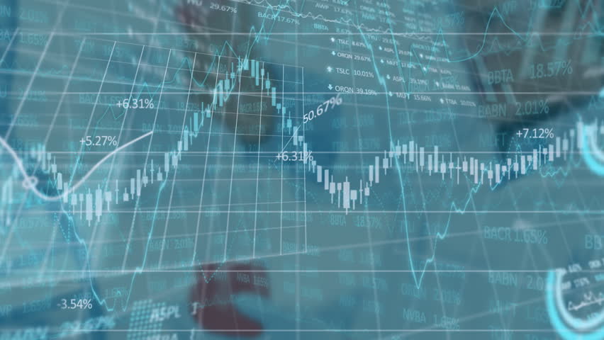 Analyzing financial data charts, person studying market trends and stock fluctuations. Finance, investment, trading, analysis, economy, stock market