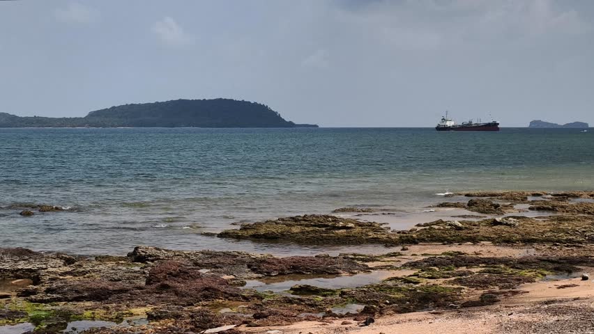Beautiful sea in southern Thailand