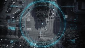 Network of connections and data processing animation over urban traffic scene. Technology, digital, connectivity, innovation, futuristic - Powered by Shutterstock - Get 15% off with code: PIKWIZARD15