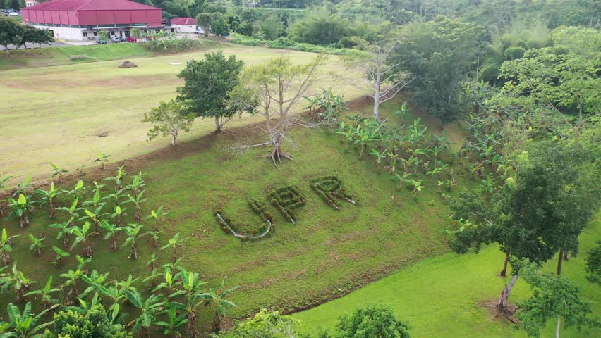 A drone footage of 