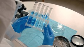 water research in the laboratory. Selective focus. - Powered by Shutterstock - Get 15% off with code: PIKWIZARD15