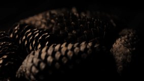 Abstract natural composition, rotating cones highlight patterns and earthy tones - Powered by Shutterstock - Get 15% off with code: PIKWIZARD15