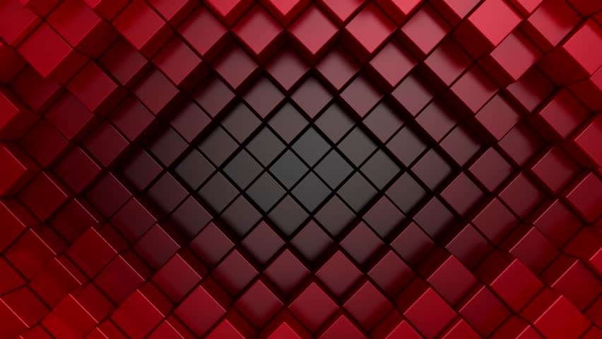 Background of Cubes. Abstract motion, loop, 5  in 1, 3d rendering, 4k resolution
