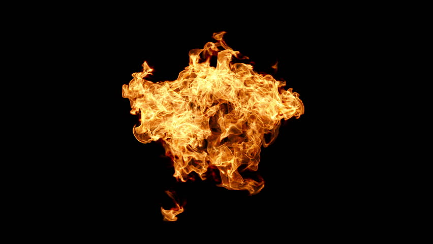 Fire Animation on back ground. Overlay perfect for compositing into your shots. Simply drop it in and change its blending mode to screen or add. 3D Illustration