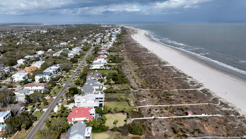 beachfront homes on isle of palms sc, south carolina