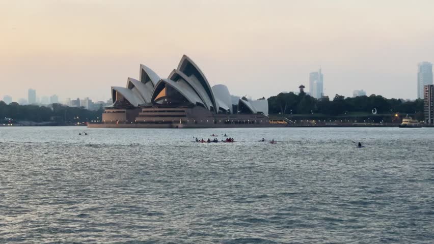 Sydney Opera House early morning Kiyaks